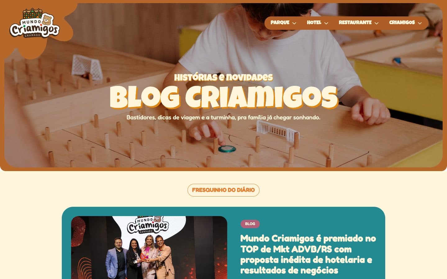 Mundo Criamigos: Blog